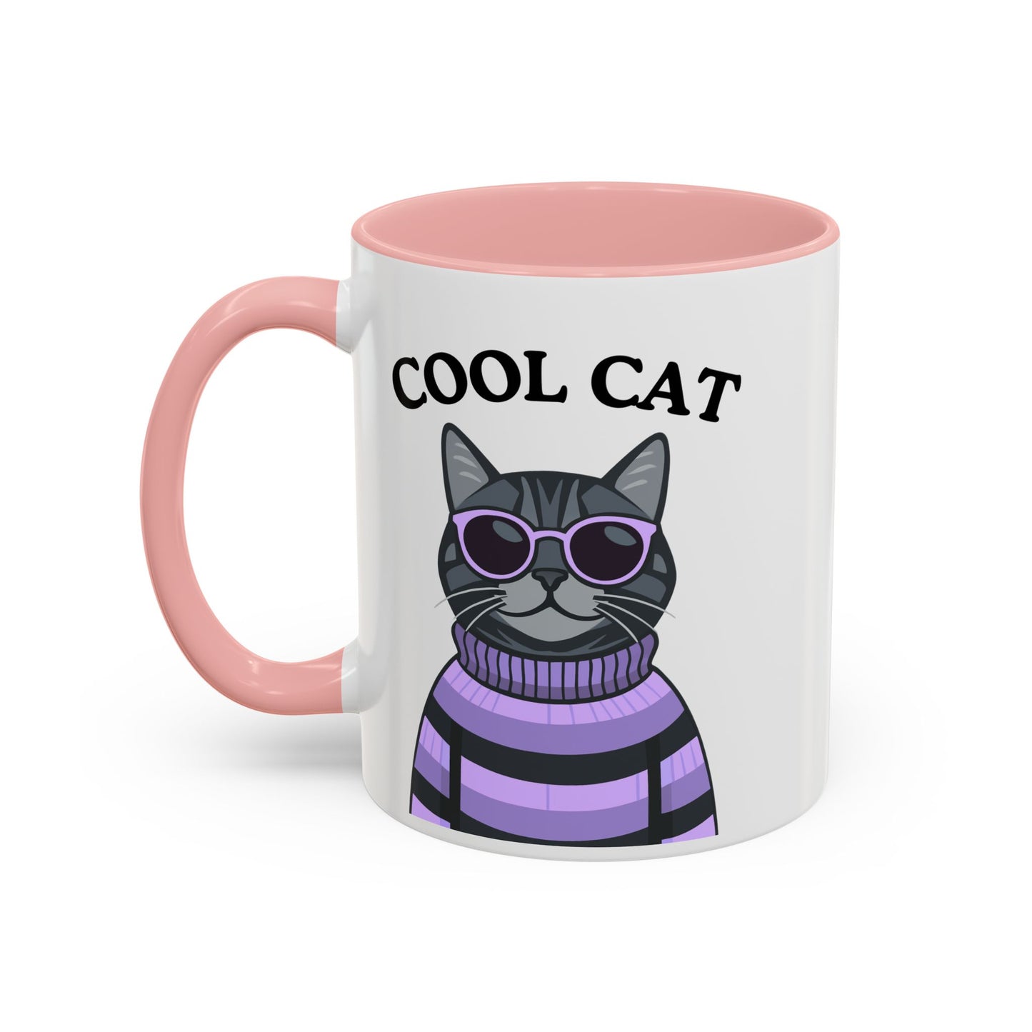 Cool Cat Accent Coffee Mug