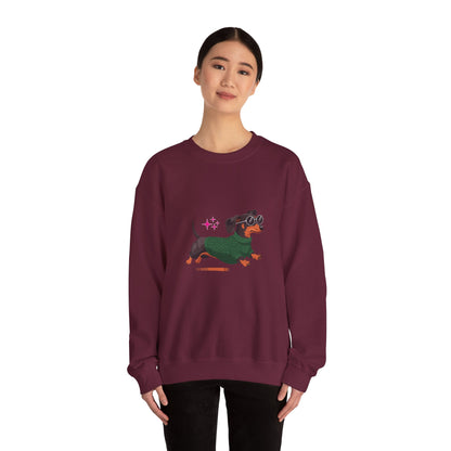 Cool Dachshund Crewneck Sweatshirt
