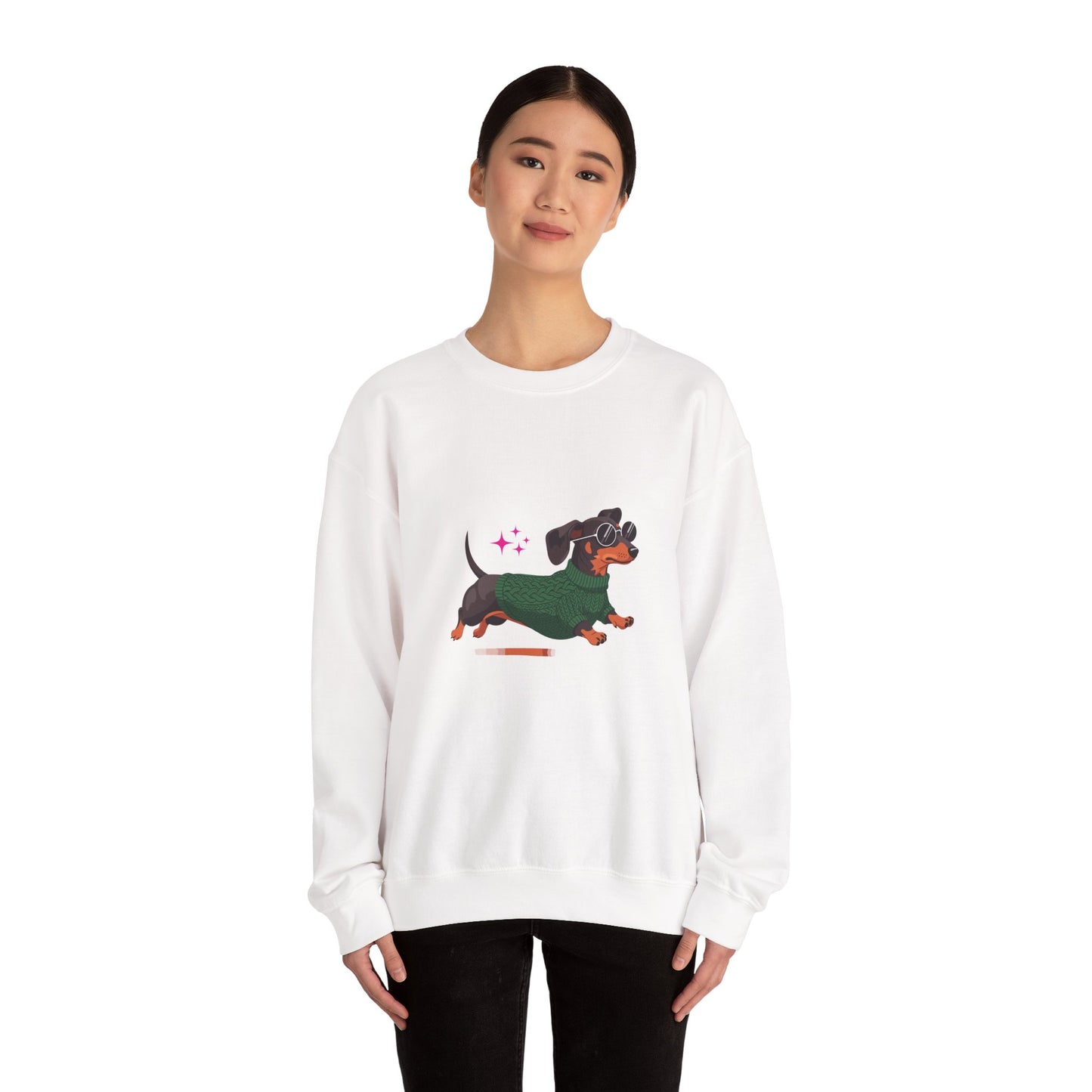 Cool Dachshund Crewneck Sweatshirt