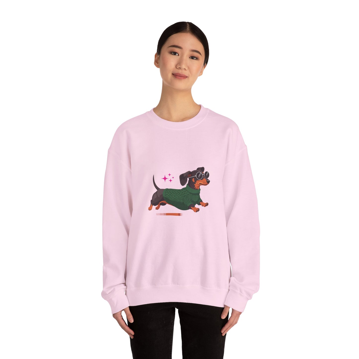 Cool Dachshund Crewneck Sweatshirt