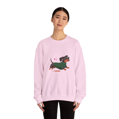Cool Dachshund Crewneck Sweatshirt