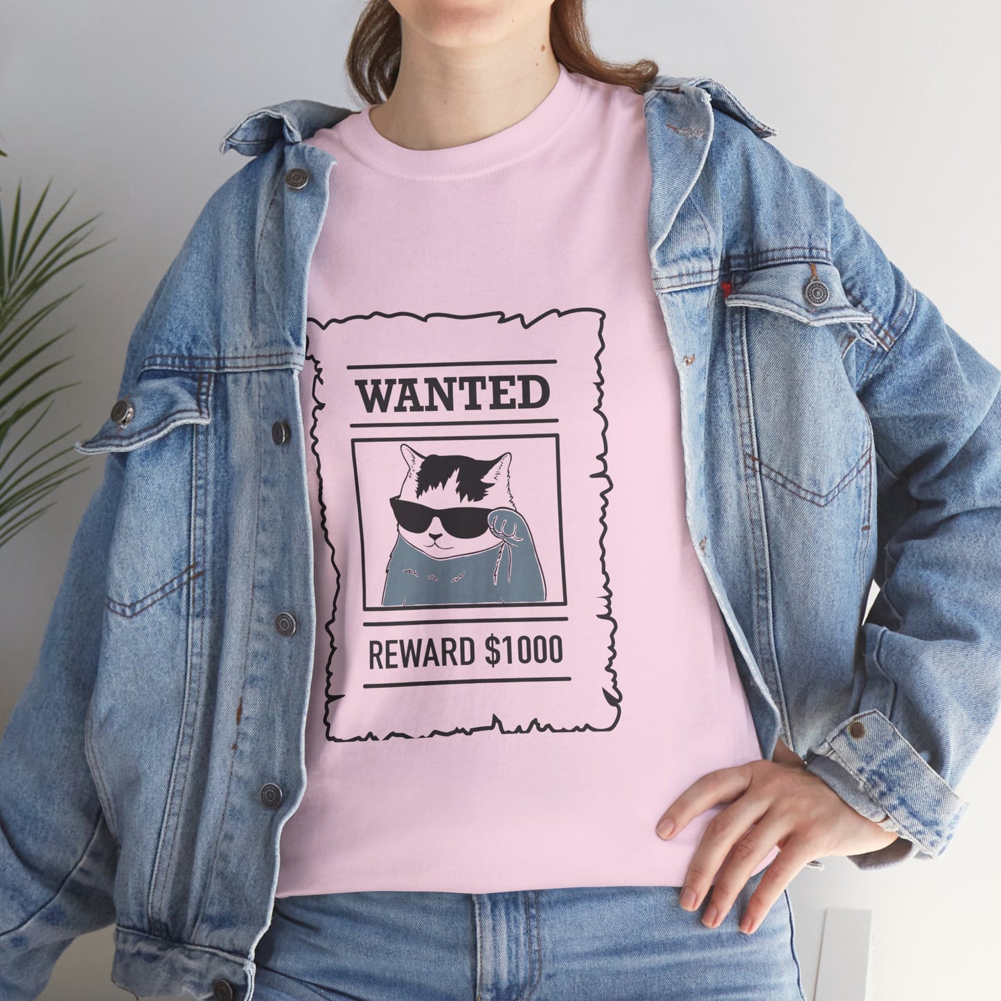 Wanted Cat T-Shirt
