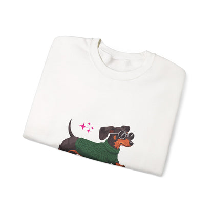 Cool Dachshund Crewneck Sweatshirt