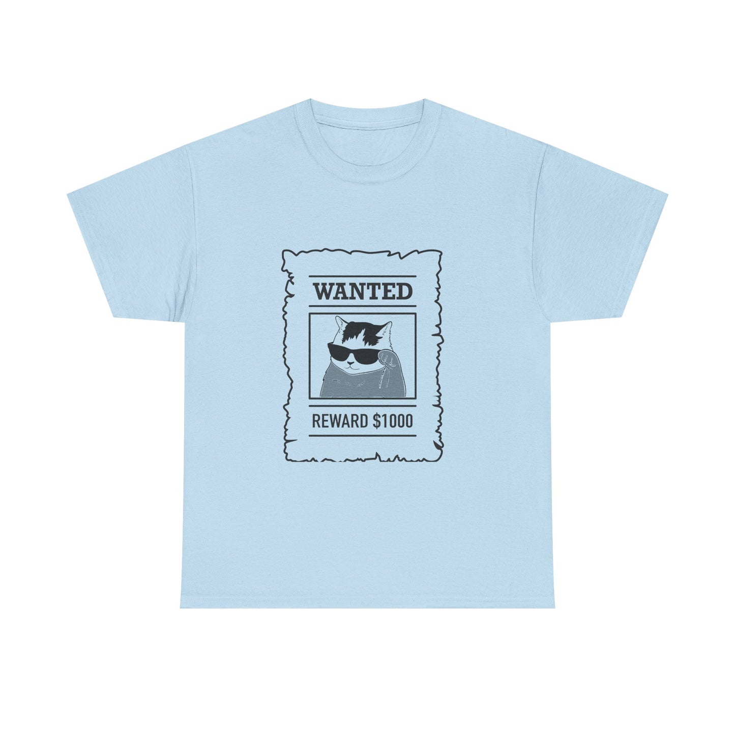 Wanted Cat T-Shirt