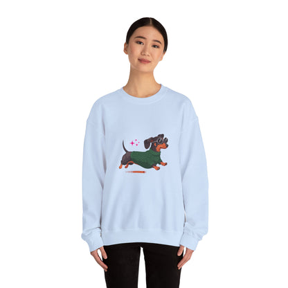 Cool Dachshund Crewneck Sweatshirt