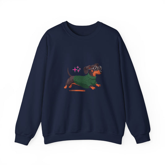 Cool Dachshund Crewneck Sweatshirt