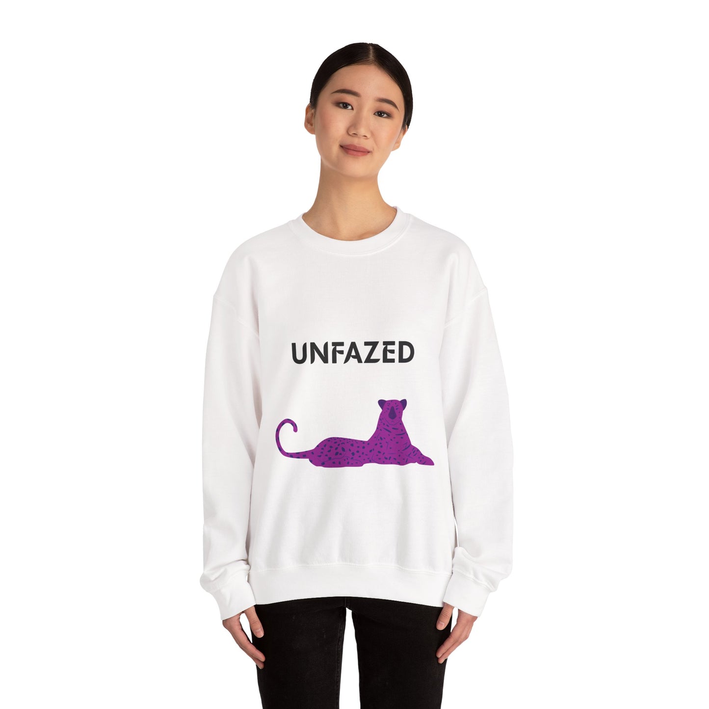 Unfazed Leopard Crewneck Sweatshirt