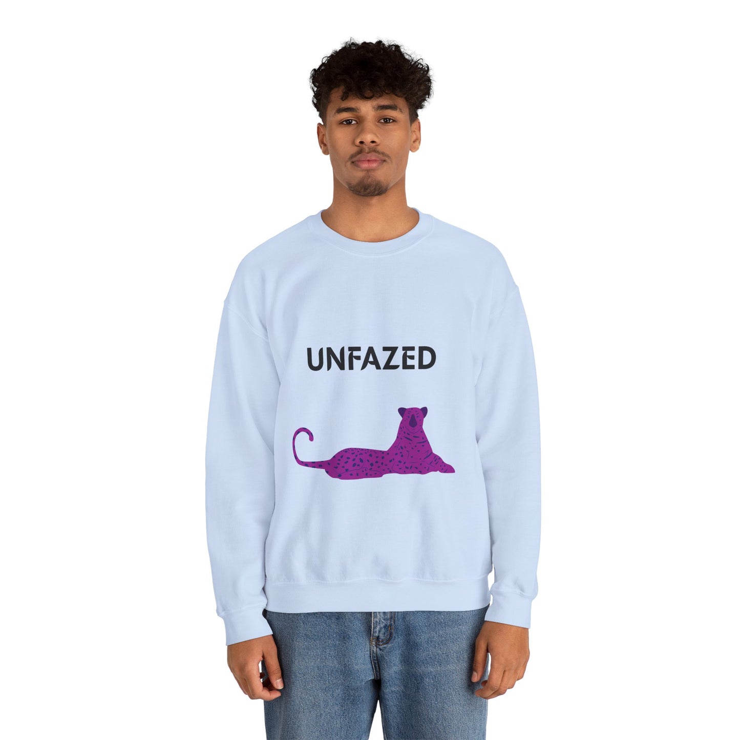 Unfazed Leopard Crewneck Sweatshirt