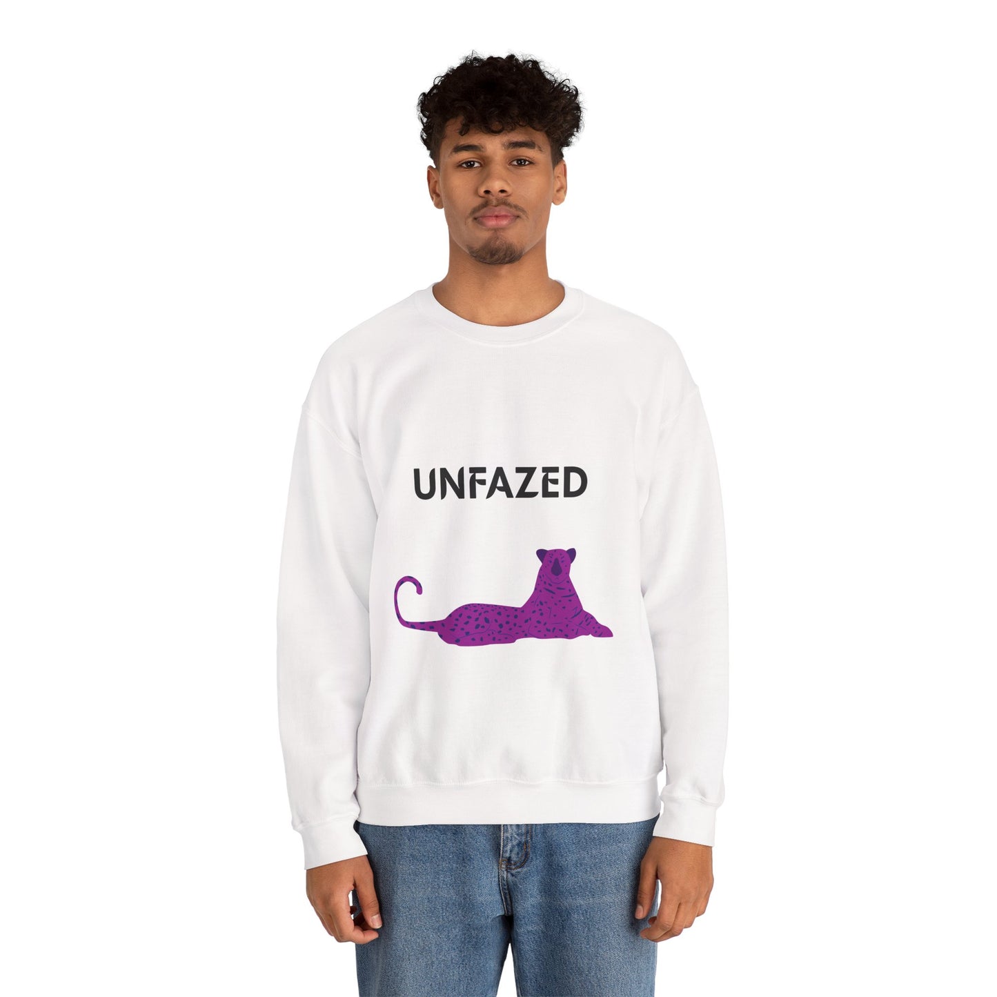 Unfazed Leopard Crewneck Sweatshirt