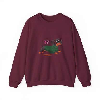Cool Dachshund Crewneck Sweatshirt