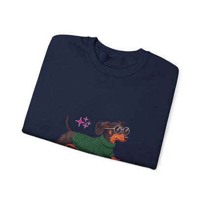 Cool Dachshund Crewneck Sweatshirt