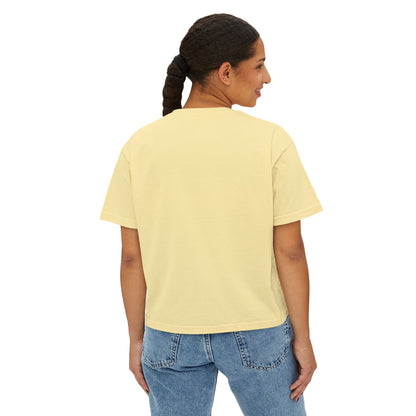 Cherry Blossom Graphic Women's Boxy Tee