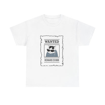 Wanted Cat T-Shirt