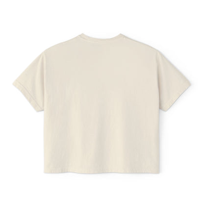 Cherry Blossom Graphic Women's Boxy Tee