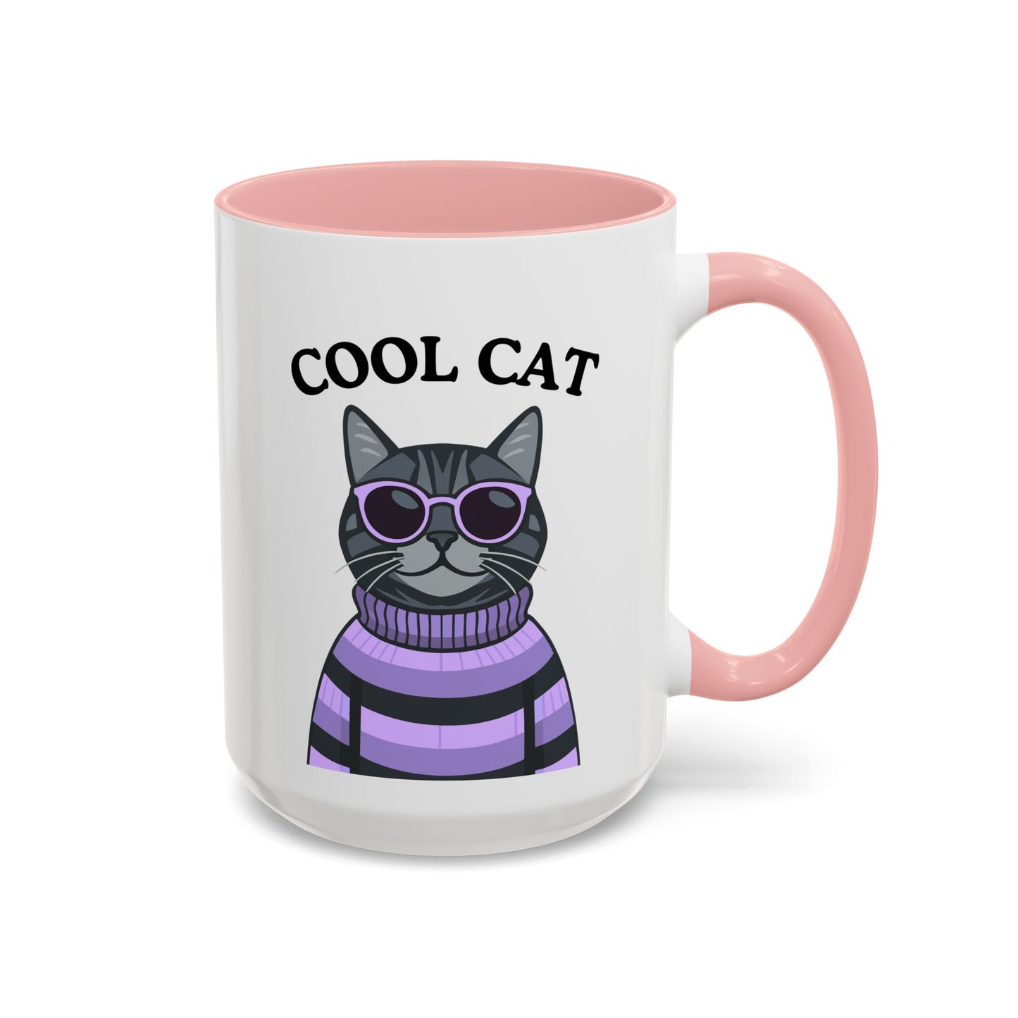 Cool Cat Accent Coffee Mug