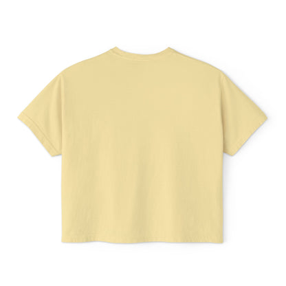 Cherry Blossom Graphic Women's Boxy Tee