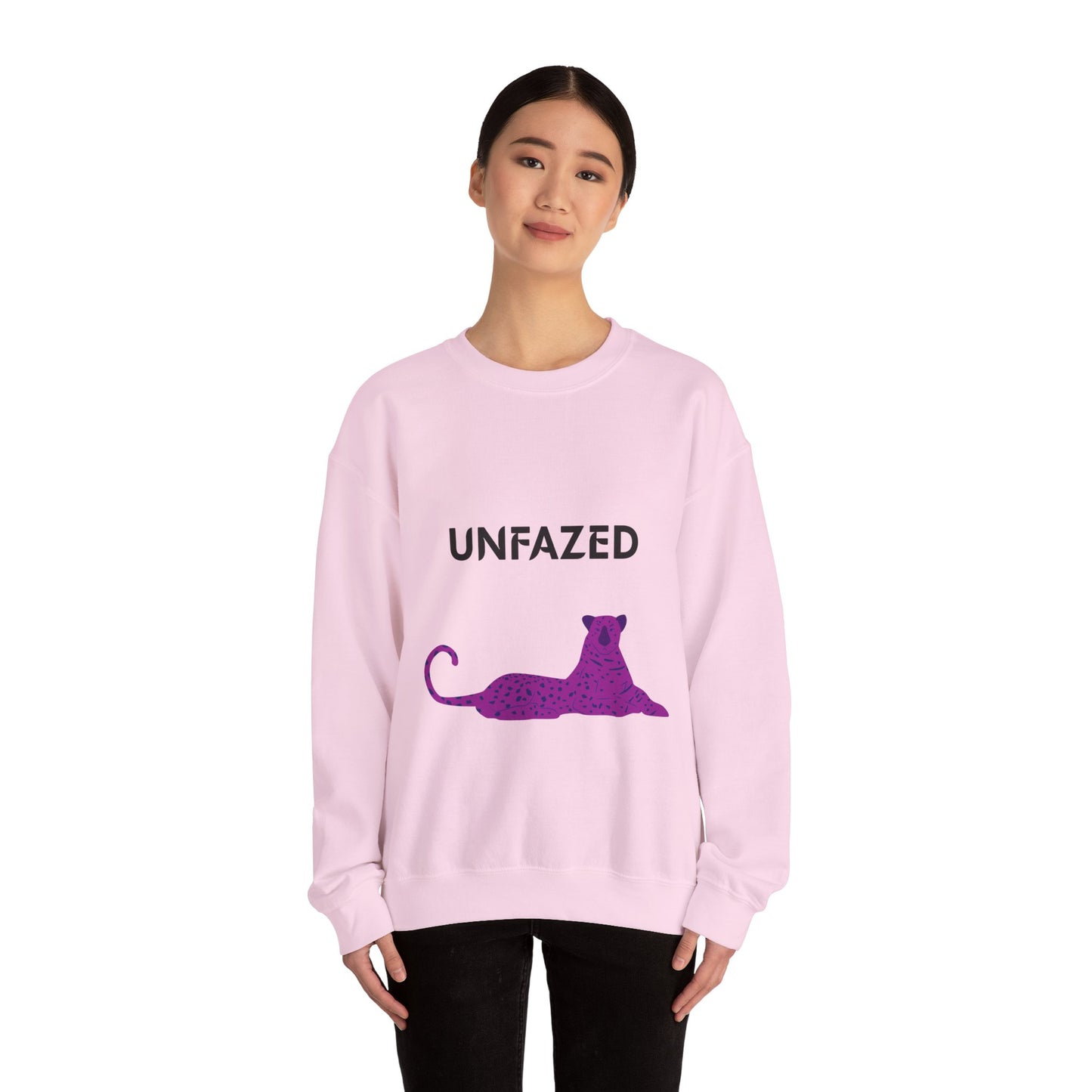 Unfazed Leopard Crewneck Sweatshirt