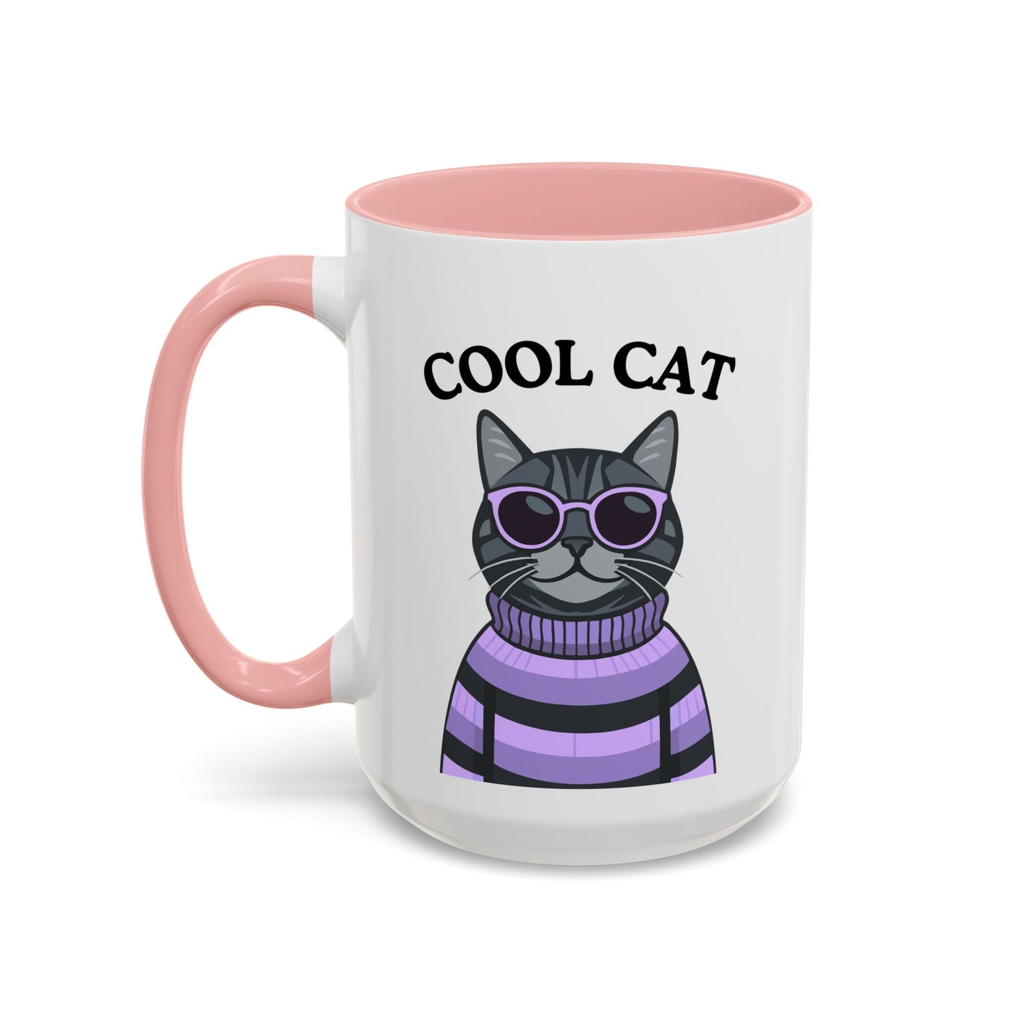 Cool Cat Accent Coffee Mug